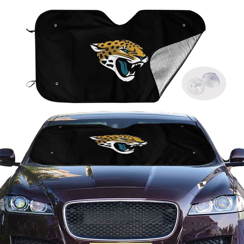 Jacksonville Jaguars Print suitable for front Car windshield sunshades Car windshield sunshades