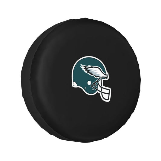 Philadelphia Eagles 2 Car tire protective cover waterproof and dustproof tire cover