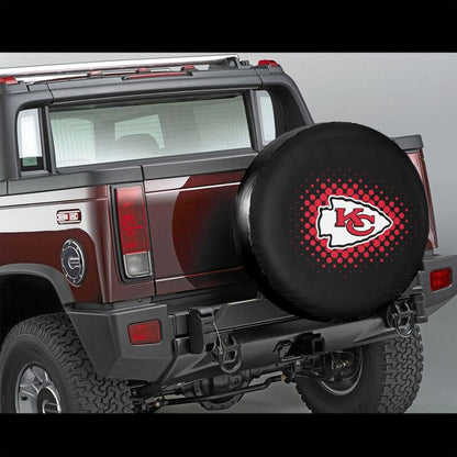 Kansas City Chiefs Printing tire protection cover car sun protection tire protection cover