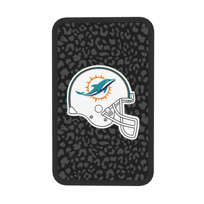 Miami Dolphins 2 print Car handrail box cushion Personalized car armrest cover