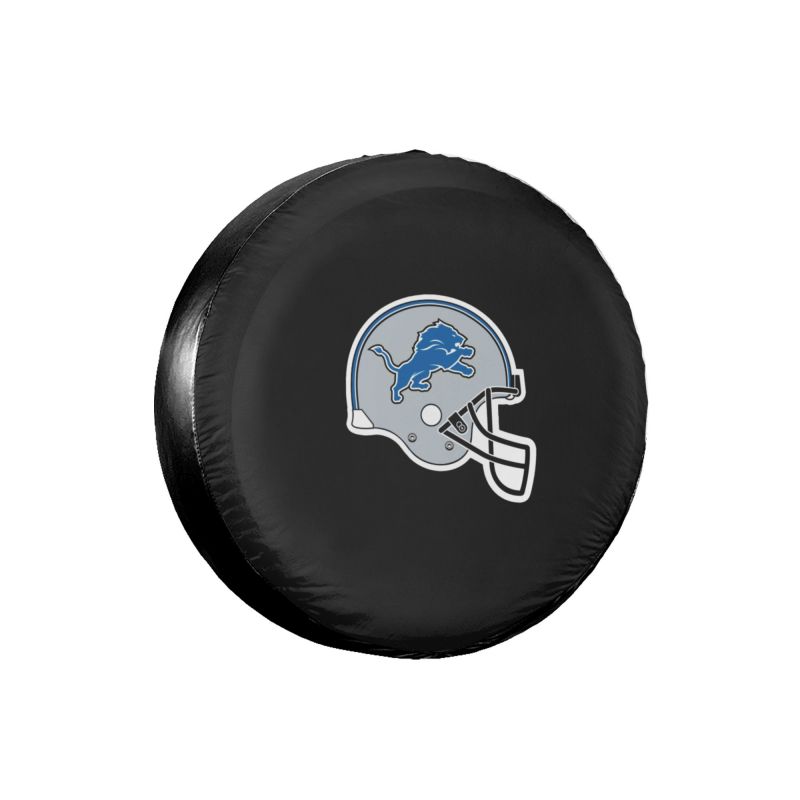 Detroit Lions 2 Car tire protective cover waterproof and dustproof tire cover