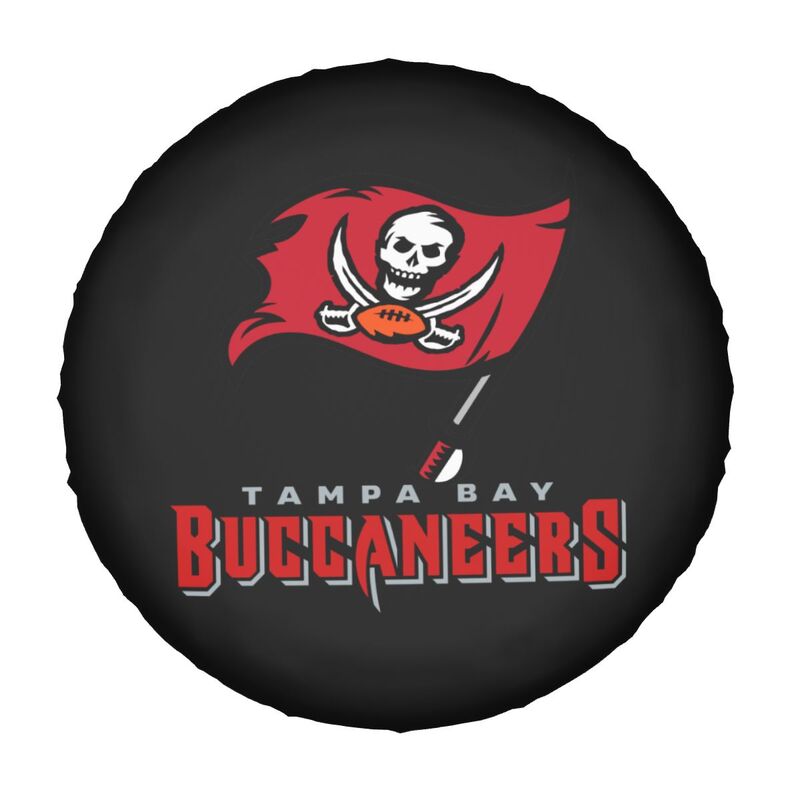 Tampa Bay Buccaneers 2 Printing tire protection cover car sun protection tire protection covers