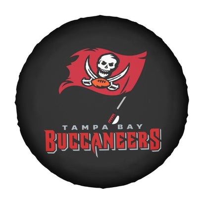 Tampa Bay Buccaneers 2 Printing tire protection cover car sun protection tire protection covers