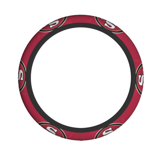 San Francisco 49ers 6 Printed breathable elastic steering wheel anti slip cover