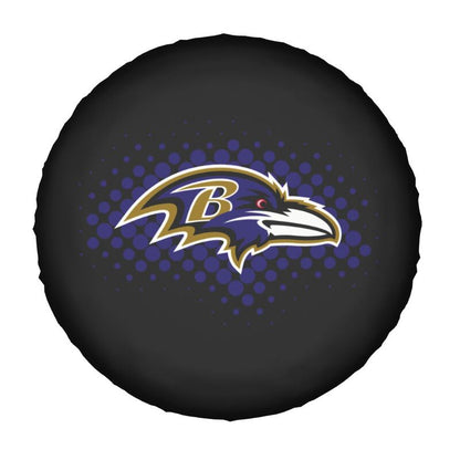 Baltimore Ravens Printing tire protection cover car sun protection tire protection cover