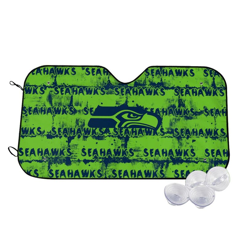 Seattle Seahawks Printed front windshield sunshade car windshield sunshade (multi size)