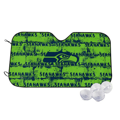 Seattle Seahawks Printed front windshield sunshade car windshield sunshade (multi size)