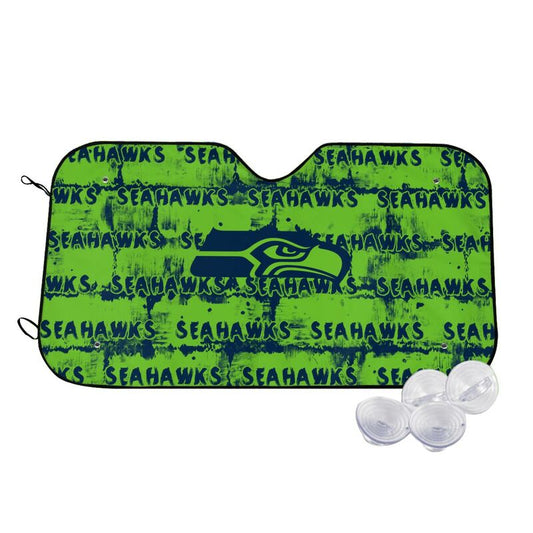 Seattle Seahawks Printed front windshield sunshade car windshield sunshade (multi size)