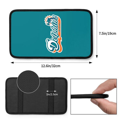 Miami Dolphins1 Printed car armrest box pad elbow protection pad