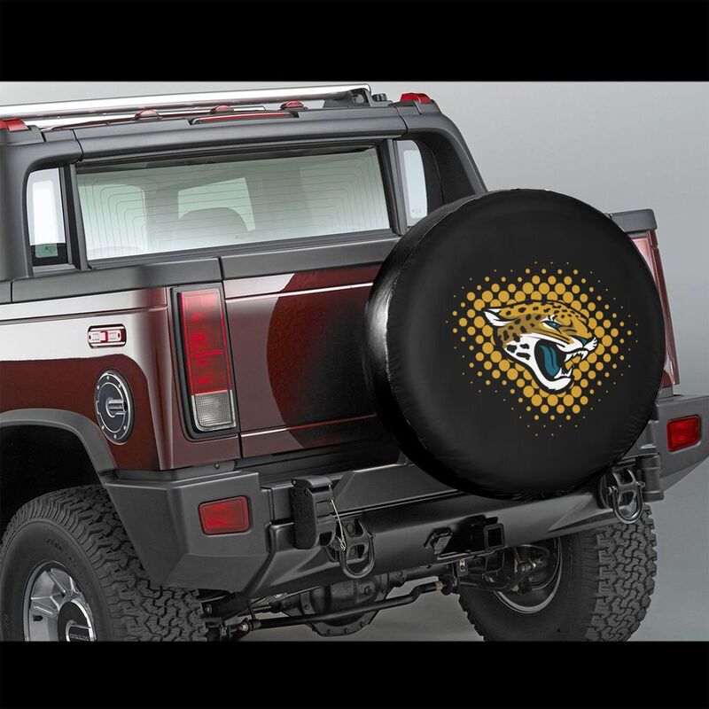 Jacksonville Jaguars Printing tire protection cover car sun protection tire protection cover