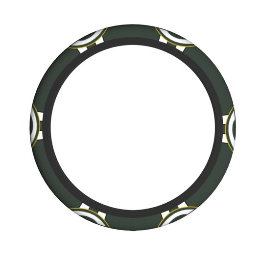 Green Bay Packers 1 Printed breathable elastic steering wheel cover anti slip cover