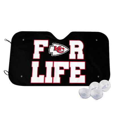 Kansas City Chiefs Printed car multi size front windshield sunshade car windshield sunshade