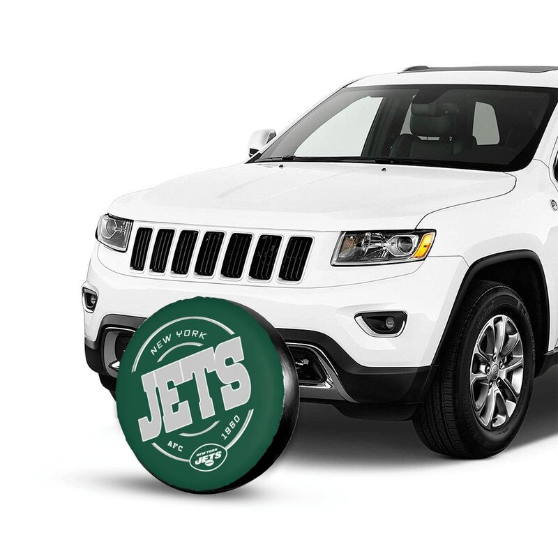 New York Jets Printing car tire protection cover car spare tire dust protection cover