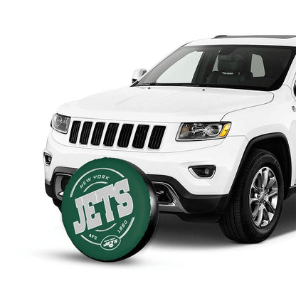 New York Jets Printing car tire protection cover car spare tire dust protection cover