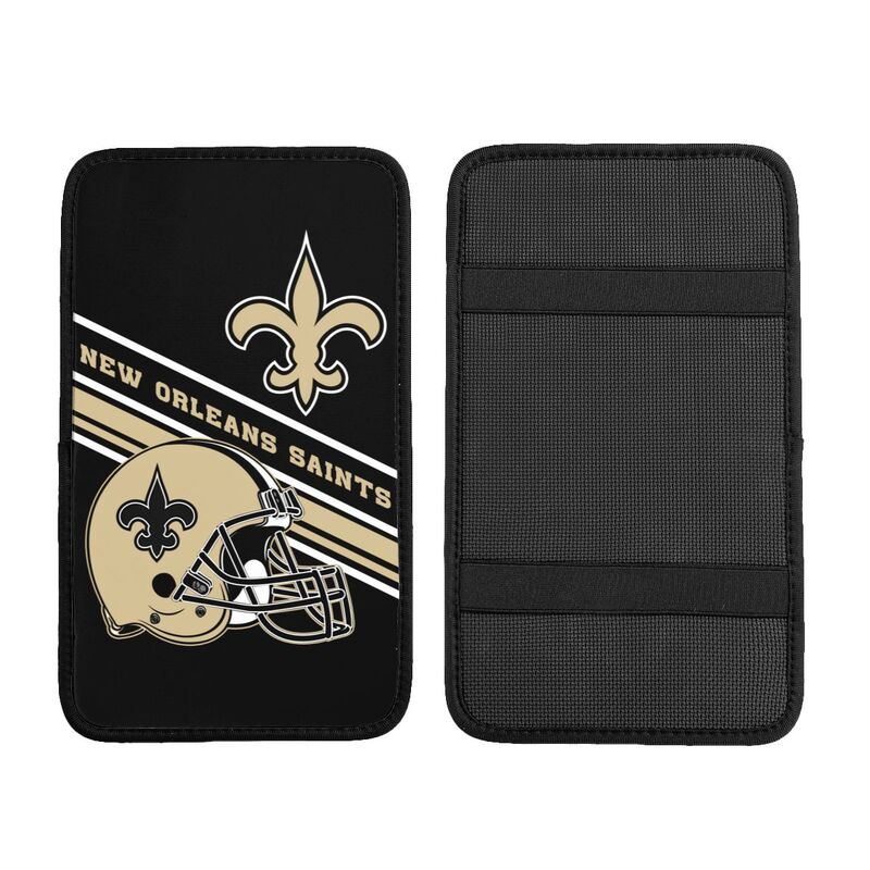 New Orleans Saints Print armrest protective cover car armrest box cushion