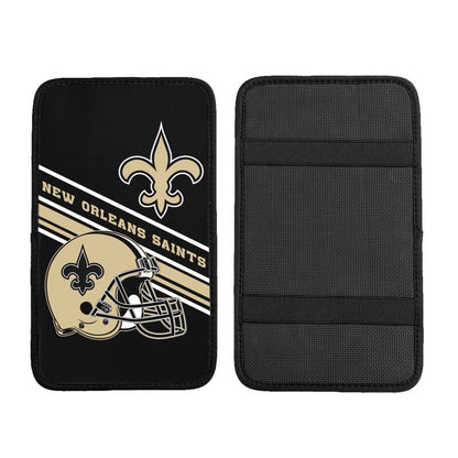 New Orleans Saints Print armrest protective cover car armrest box cushion