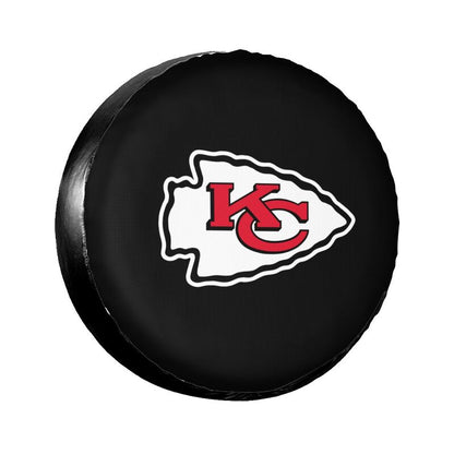 Kansas City Chiefs Tyre protective cover car dustproof sunscreen tyre protective cover