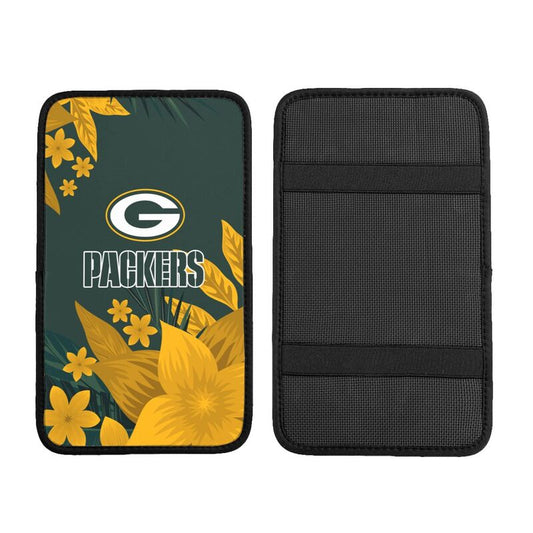 Green Bay Packers Car armrest box protective cover car center console armrest pad