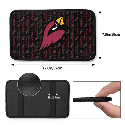 Arizona Cardinals printed Car handrail cushion Personalized car armrest cover
