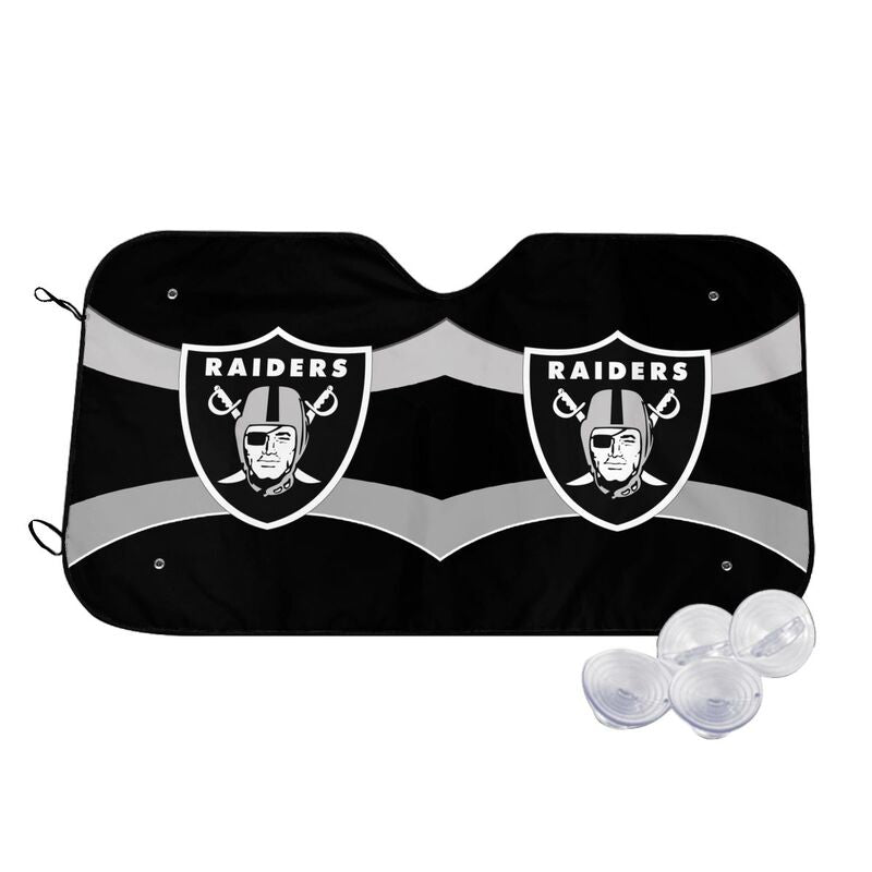 Las Vegas Raiders Printed suitable for front Car windshield sunshades Car windshield sunshades