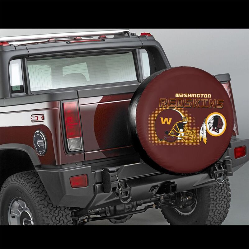 Washington Redskins Print car tire protection cover car spare tire dust protection covers