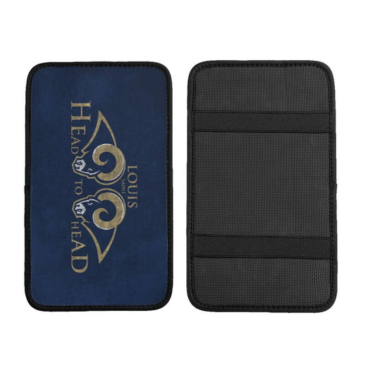 Los Angeles Rams1 Printed car armrest box pad anti-abrasion pad