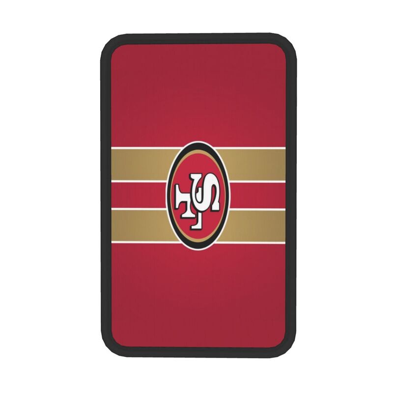Car armrest box pad San Francisco 49ers 6 Printed central armrest box cushion protective pad