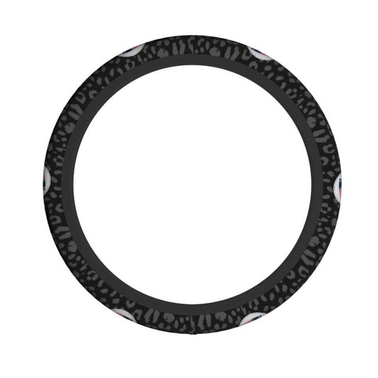 New England Patriots 1 Printed elastic steering wheel cover car steering wheel protective cover