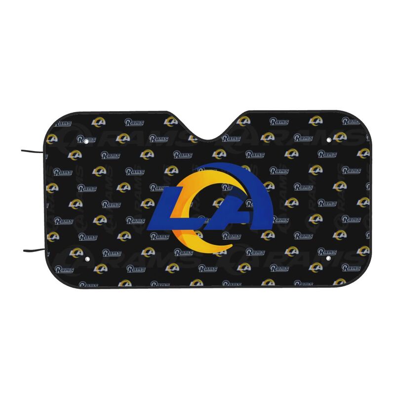 Los Angeles Rams 2 Printed is suitable for front Car windshield sunshades Car windshield sunshades