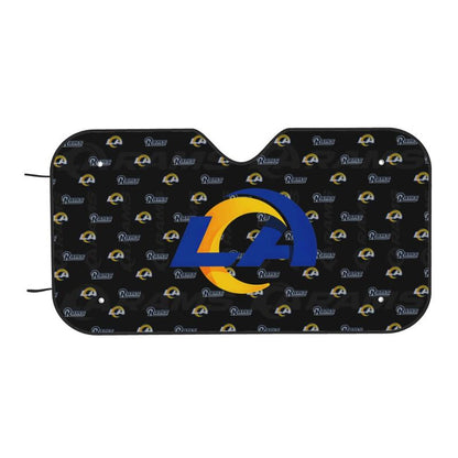 Los Angeles Rams 2 Printed is suitable for front Car windshield sunshades Car windshield sunshades