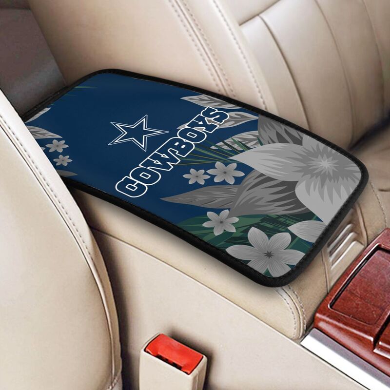 Dallas Cowboys Car armrest box protective cover car center console armrest pad