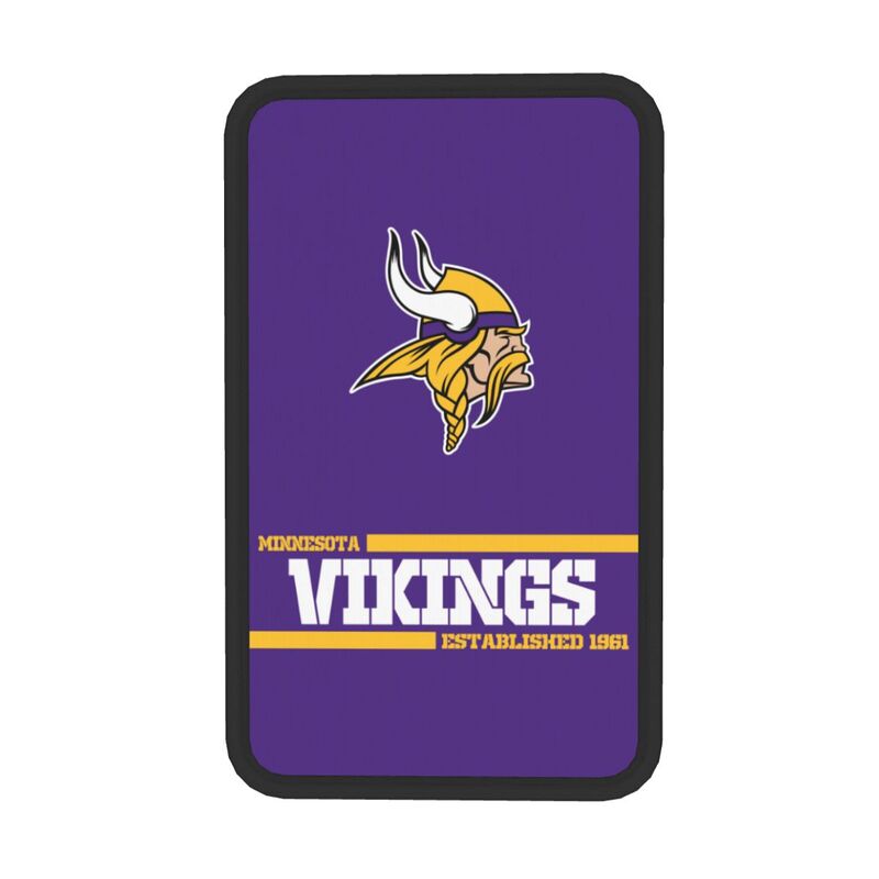 Minnesota Vikings Printed car armrest box pad Protective pad
