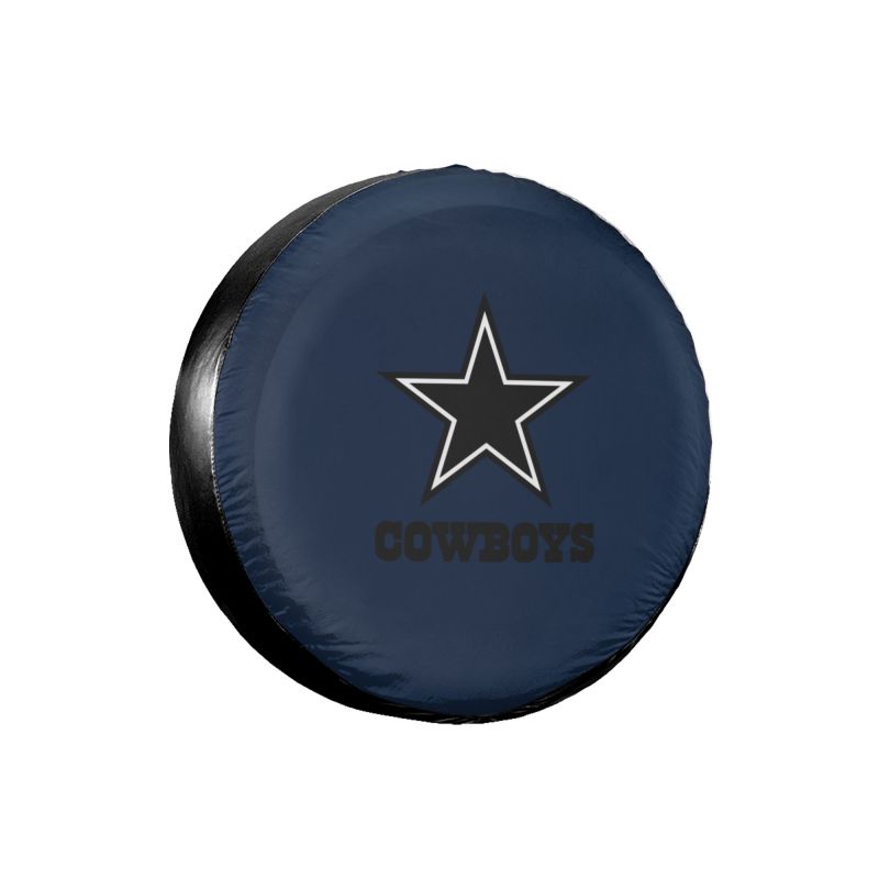 Dallas Cowboys 2 Car tire protective cover waterproof and dustproof tire cover