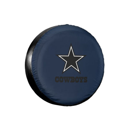 Dallas Cowboys 2 Car tire protective cover waterproof and dustproof tire cover