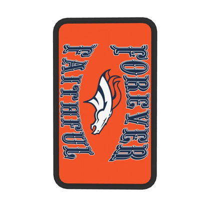 Denver Broncos Print car armrest box cover armrest protective cover