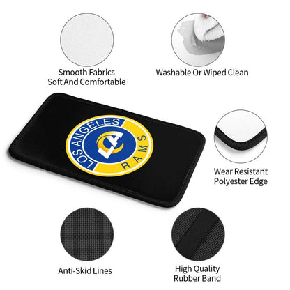 Los Angeles Rams print car armrest protective cover Car center console armrest pad