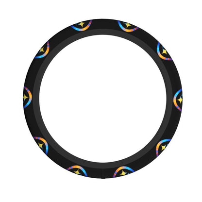 Pittsburgh Steelers 2 Printed elastic steering wheel cover anti slip breathable