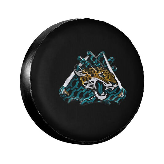 Jacksonville Jaguars Print tire protection covers car sunscreen tire protection covers