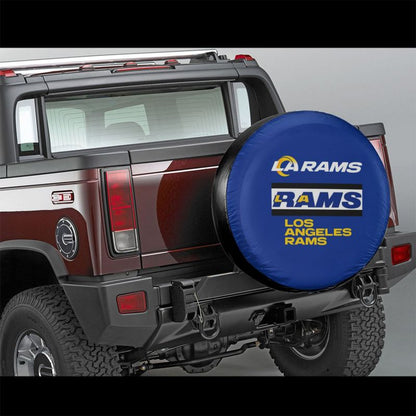 Los Angeles Rams 4 Car tire protective cover waterproof and dustproof tire cover