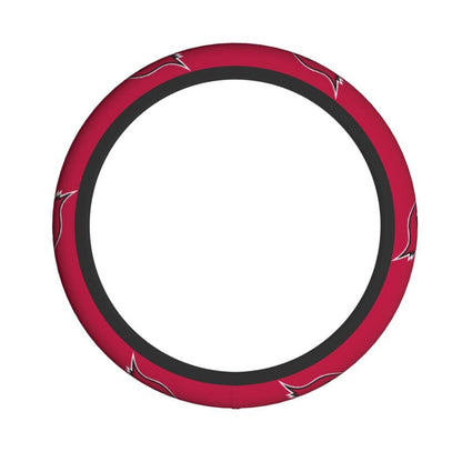 Arizona Cardinals Printed breathable elastic steering wheel cover anti slip cover