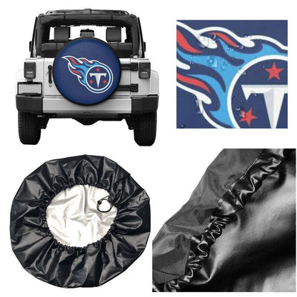 Tennessee Titans Tyre protective cover car dustproof sunscreen tyre protective cover
