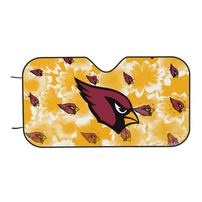 Arizona Cardinals Printed multi size car front windshield sunshade car windshield sunshade