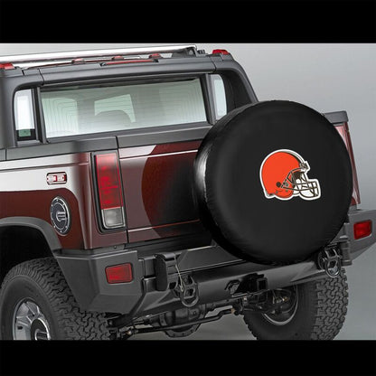 Cleveland Browns Printing tire protection cover car sun protection tire protection covers