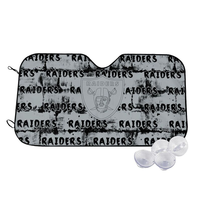 Las Vegas Raiders Printed front windshield sunshade car windshield sunshade (multi size)