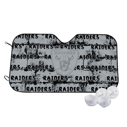 Las Vegas Raiders Printed front windshield sunshade car windshield sunshade (multi size)