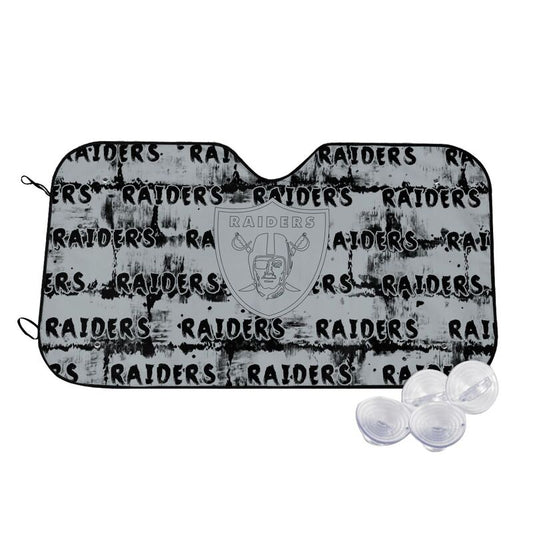 Las Vegas Raiders Printed front windshield sunshade car windshield sunshade (multi size)