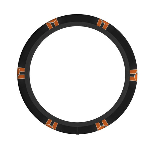 Cleveland Browns 2 Printed car anti-skid cover elastic steering wheel cover