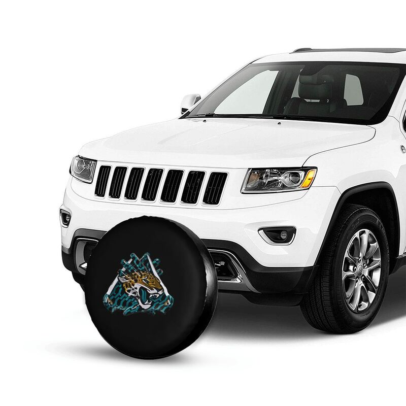 Jacksonville Jaguars Print tire protection covers car sunscreen tire protection covers