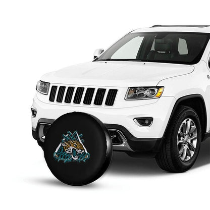Jacksonville Jaguars Print tire protection covers car sunscreen tire protection covers