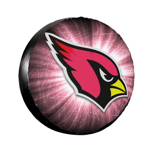 Arizona Cardinals 2 Tyre protective cover car dustproof sunscreen tyre protective cover